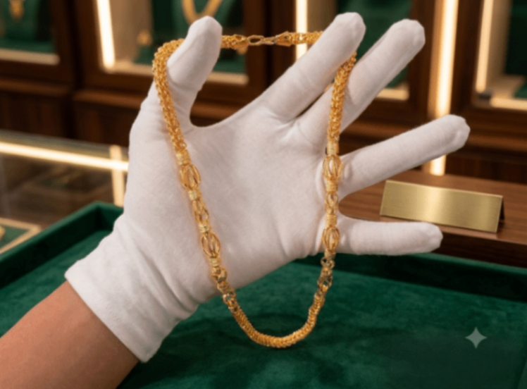 1Gm Gold Plated Chein