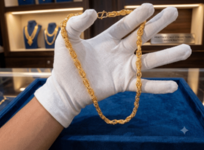 1Gm Gold Plated Chein
